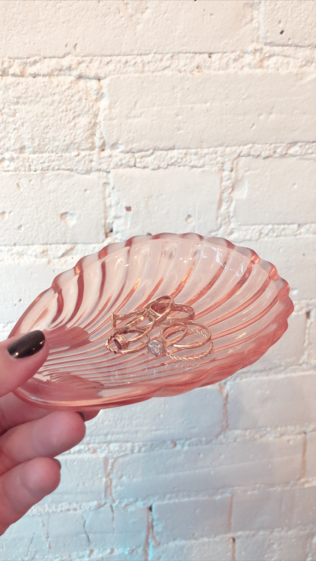 Seashell Dishes - Pink